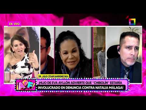 Amor y Fuego - OCT 03 - HIJO DE EVA AYLLÓN ADVIERTE QUE “CHIBOLÍN” ESTARÍA INVOLUCRADO EN DENUNCIA