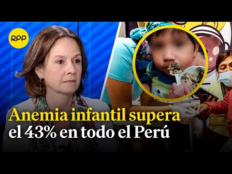 Índices de anemia infantil alcanza el 43,1% en todo el Perú, según la ENDES