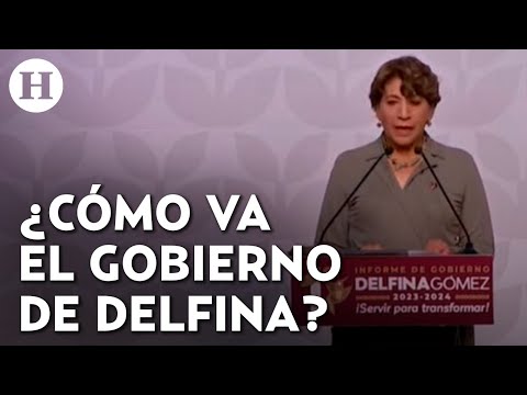 Mejor gestión del agua y trabajar por las mujeres, Delfina Gómez presume avances por el Edomex