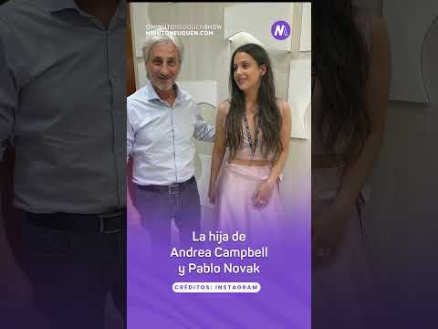 La hija de Andrea Campbell y Pablo Novak - Minuto Neuquén Show