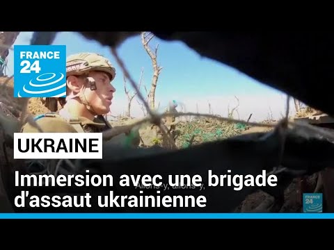 Ukraine : immersion avec une brigade d'assaut ukrainienne autour de Bakhmout • FRANCE 24