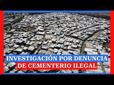 Fiscalía abre investigación por denuncia de cementerio ilegal en Cerrillos