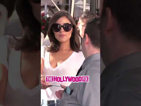 Miss Universe Olivia Culpo Shows Off Her Natural Beauty & Street Style During Lunch At The Ivy In LA