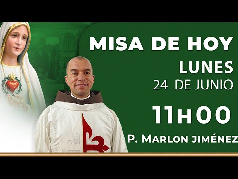 Misa de hoy 11:00 | Lunes 24 de Junio #rosario #misa