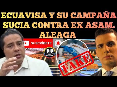 CAMPAÑA SUCIA DE ECUAVISA EN CONTRA DEL EX ASAMBLEISTA RONNY ALEAGA NOTICIAS RFE TV