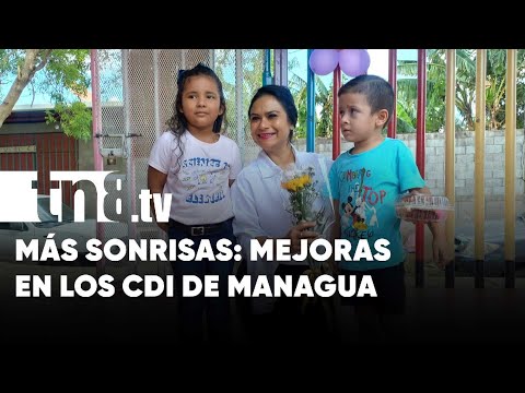 Mejoran infraestructura de CDI para atención de niños y niñas en Managua
