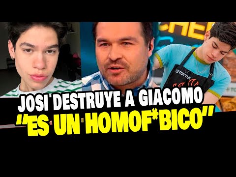 JOSI MARTINEZ AL JURADO GIACOMO: ÉL ES HOMOF*BICO Y TRANSF*BICO