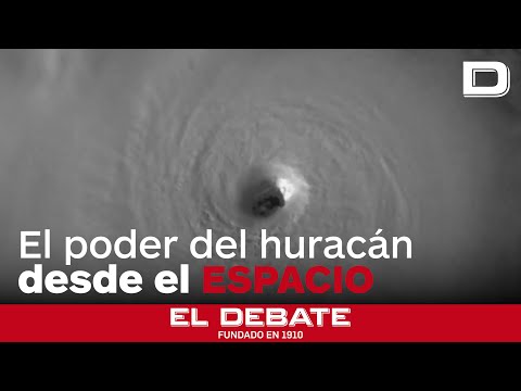 El poder arrasador del huracán Milton visto desde el espacio