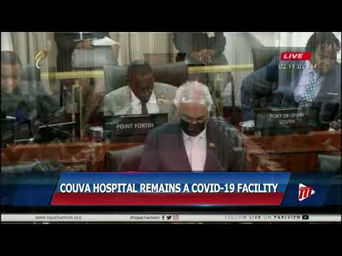 Couva Hospital Remains A COVID-19 Facility