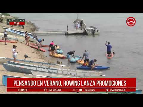 PENSANDO EN VERANO, ROWING LANZA PROMOCIONES