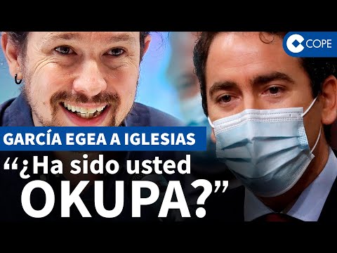 García Egea, directo a Iglesias: ¿Ha sido usted okupa (e Iglesias responde)