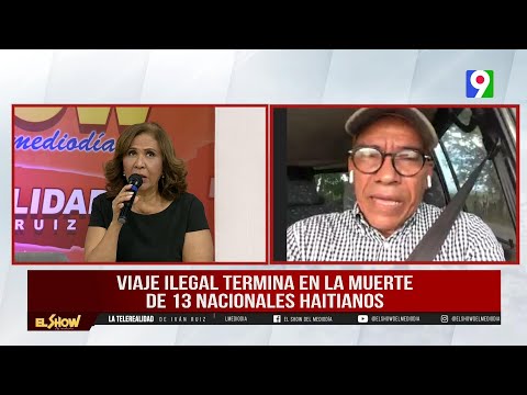 Viraje ilegal termina en tragedia de Nacionales Haitianos | | El Show del Mediodía
