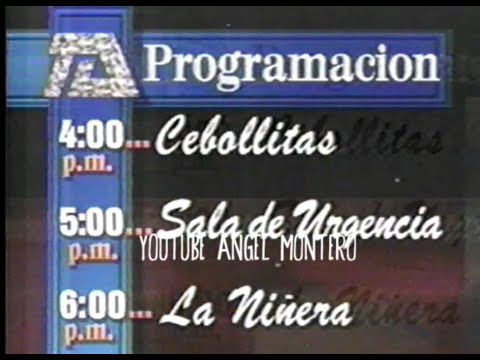 TV Dominicana Teleantillas/ Bloque De Comerciales Y Promos (1998)