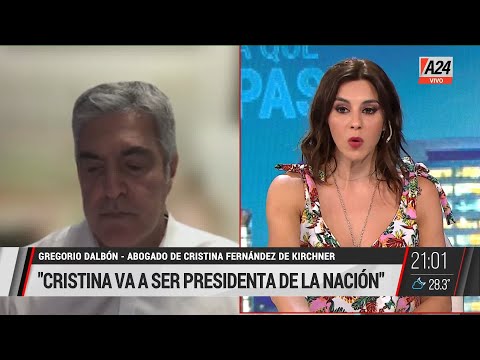 Cristina va a ser Presidenta de la Nación, Gregorio Dalbón en #ParaQueSepas 29/11/2022