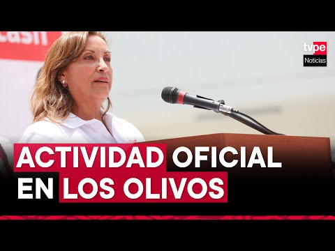 Presidenta Dina Boluarte entrega de I. E. Jorge Basadre Grohmann en Los Olivos