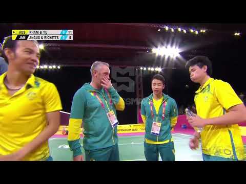 CWG: Australia v Jamaica | Men's Doubles Badminton (R016) | SportsMax TV