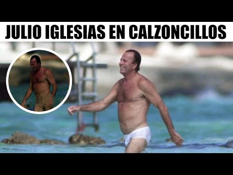 SUS FOTOS mas COMPROMETIDAS Julio Iglesias ARRASA con sus fotos en CALZONZILLOS en PUNTA CANA