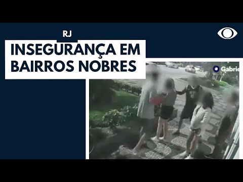 Aumenta a insegurança em bairros ricos do Rio