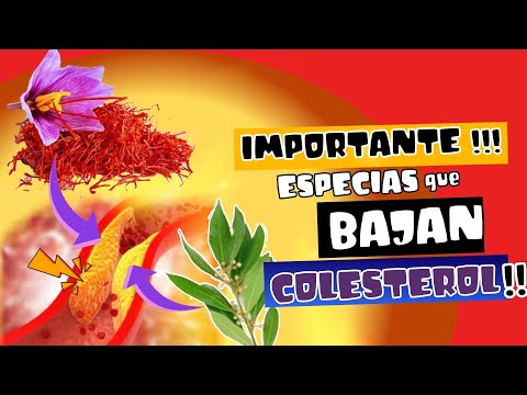 IMPORTANTE ? COLESTEROL ELEVADO - ESPECIAS QUE BAJAN EL COLESTEROL!!