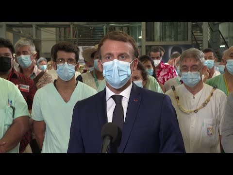 Emmanuel Macron: Je ne crois pas qu'il y ait grande efficacité à manifester contre le virus