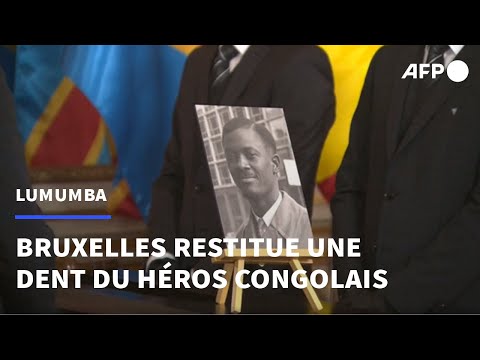 Belgique: remise d'une relique du héros congolais Patrice Lumunba | AFP
