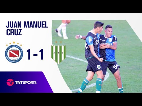 Juan Manuel Cruz (1-1) Argentinos Juniors vs Banfield | Zona A - F 11 - Copa LPF 2021