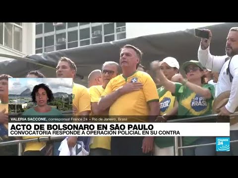 Informe desde Río de Janeiro: miles de seguidores de Jair Bolsonaro se reunieron en São Paulo