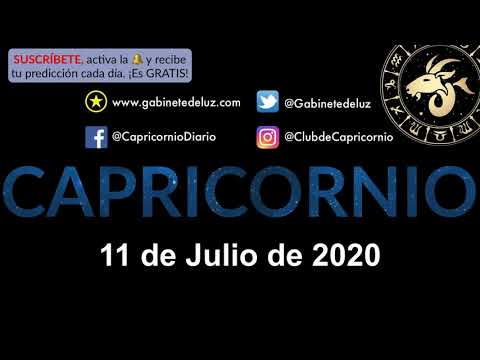 Horóscopo Diario - Capricornio - 11 de Julio de 2020