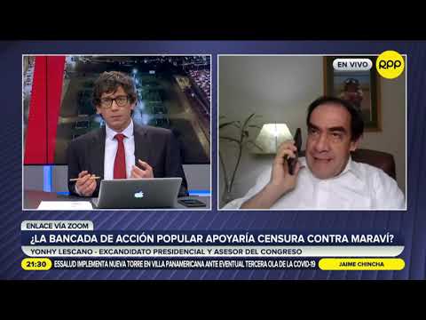Yonhy Lescano: “el presidente Castillo debe imponerse, Cerrón le hace daño al Perú”