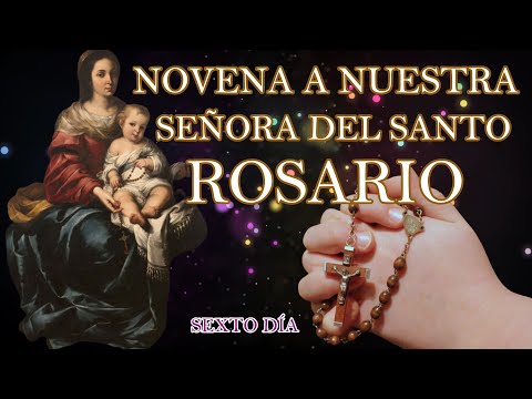 Novena a nuestra Señora del Santo rosario, sexto día. madre de los desamparados