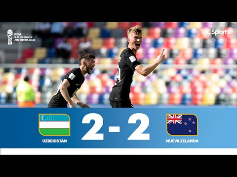 Uzbekistán 2-2 Nueva Zelanda | Copa Mundial Sub-20 de la FIFA 2023  Resumen del partido
