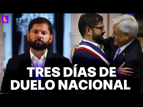 Gabriel Boric lamenta muerte de Sebastián Piñera: Fue un demócrata desde la primera hora