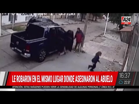 Una nena de 6 años en medio del robo de la camioneta de sus padres