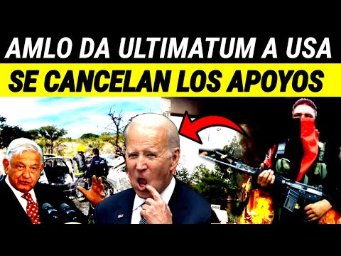 BIDEN USA SE BURLA DE MÉXICO; AMLO NO SE LOS PERDONARÁ ¡INICIAN MEDIDAS! NOTICIAS DE HOY