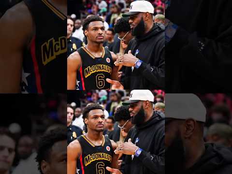 Lebron James says he holds his son Bronny to a 'higher standard'