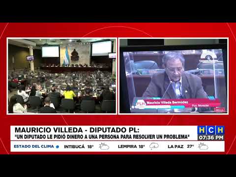 ¡Diputado de Liberal, Mauricio Villeda, denuncia extorsión legislativa!