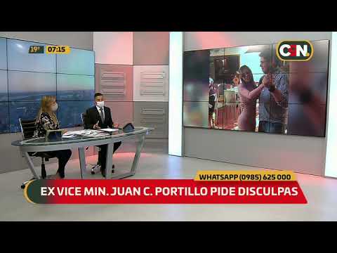 Vice ministro Juan Carlos Portillo presentó su renuncia