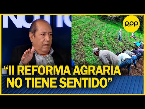 “Castillo es el principal responsable de la situación del agro nacional”: Alfredo Trinidad