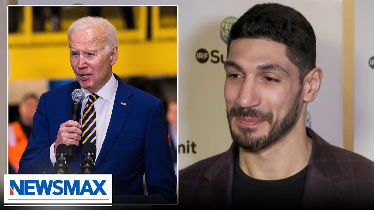 Enes Kanter Freedom: Biden is very scared of this  Spicer & Co.