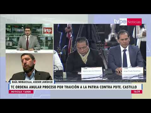 Noticias Tarde | Raúl Noblecilla, asesor jurídico