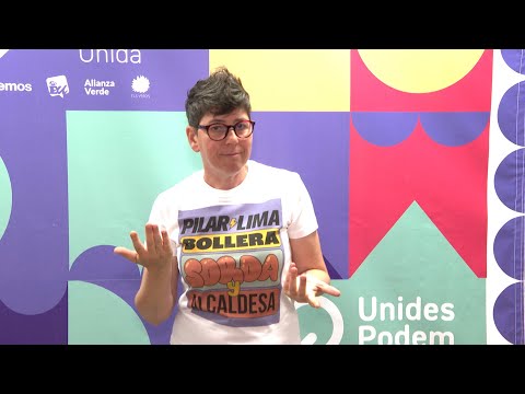 Pilar Lima (Unides Podem-EU) asegura que están haciendo historia derribando barreras
