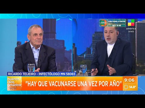 Ricardo Teijeiro, infectólogo: La vacuna contra el dengue es efectiva