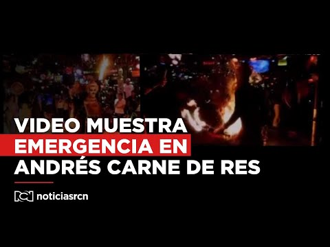 Joven bailarina se quemó gravemente durante espectáculo en Andrés Carne de Res