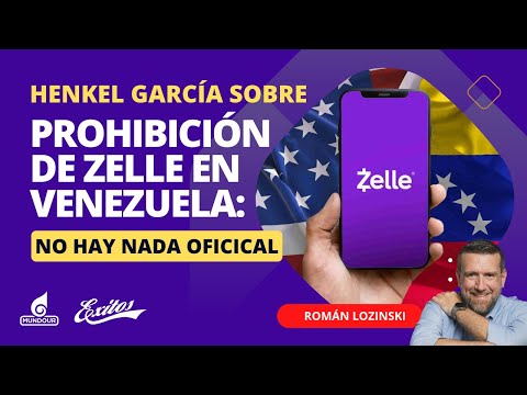 Henkel García: No hay nada oficial sobre la prohibición del uso de Zelle en Venezuela