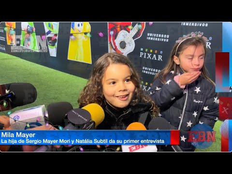 HIJA DE SERGIO MAYER MORI da su primer entrevista en una alfombra roja junto a sus amiguitas