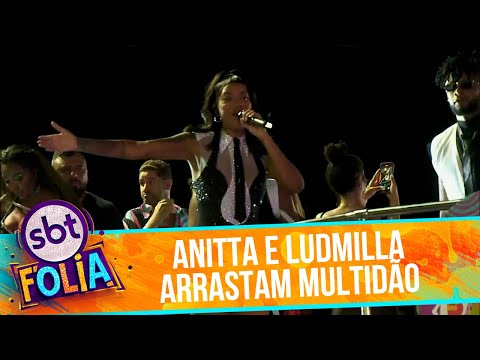 Anitta e Ludmilla arrastam multidão no Carnaval de Salvador | SBT Folia 2024