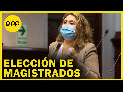 Se venía cayendo sola: Zenaida Solís sobre la elección de magistrados del Tribunal Constitucional