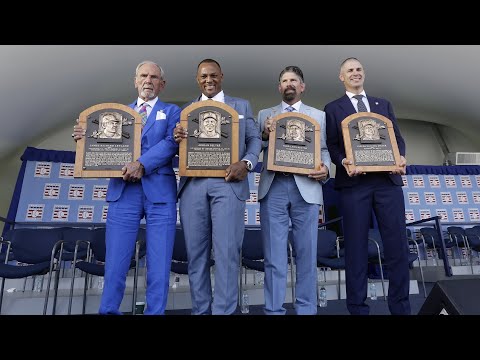 RECAP: 2024 Hall of Fame Induction Ceremony (Joe Mauer, Adrian Beltré, Todd Helton, and Jim Leyland)