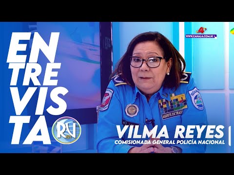 Comisionada General Vilma Reyes en la Revista En Vivo con Alberto Mora - 3 de abril del 2023