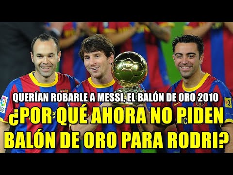 MARCA PROMUEVE BALÓN DE ORO PARA VINICIUS Y PASA DE RODRI | ¿Y EL PATRIOTISMO DE 2010 CON INIESTA?